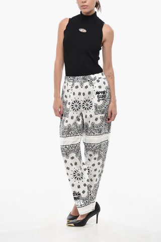 Baumwollhose TACATA mit Bandana-Muster