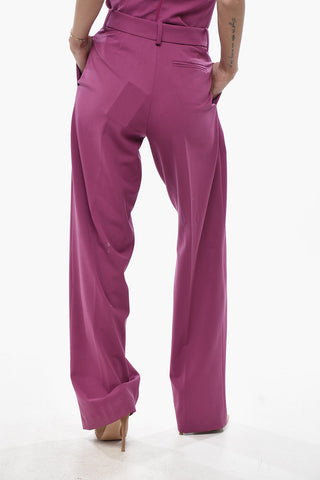 Pantaloni PEONIA in Misto Lana a 2 Pinces