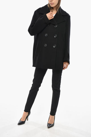 SPORTMAX Double-breasted LIVORNO Wool Blend Coat