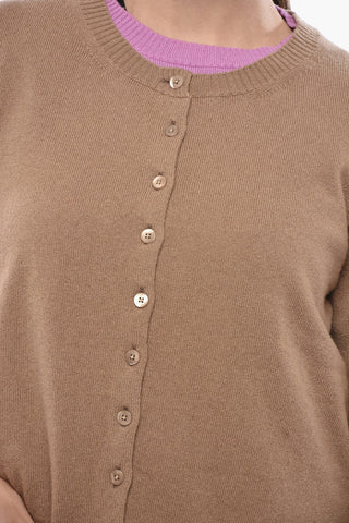 Pullover- und Cardigan-Set aus Kaschmir