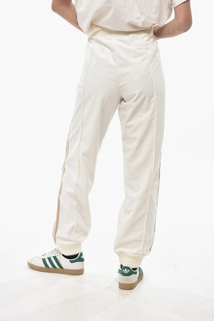 Joggers in Veolur con Polsini a Coste