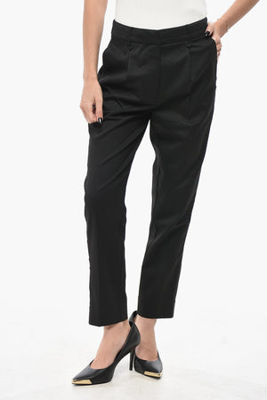 Hose mit 4 Taschen und Satin-Seitenstreifen