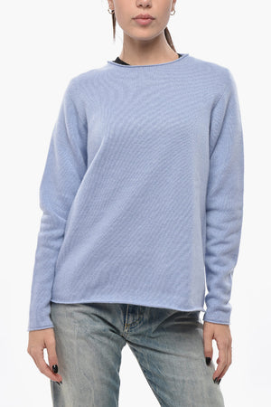 Maglia Girocollo in Puro Cashmere