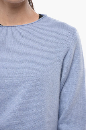 Maglia Girocollo in Puro Cashmere