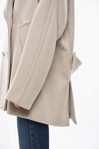 ATELIER 더블브레스트 코트 BERTA 퓨어 캐시미어