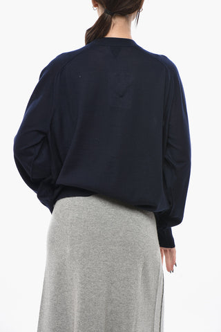 Pure Cashmere Crewneck Cardigan