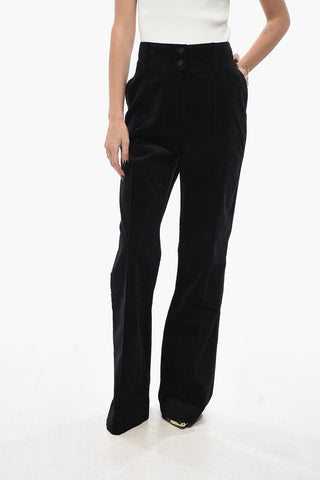 Corduroy Palazzo Trousers