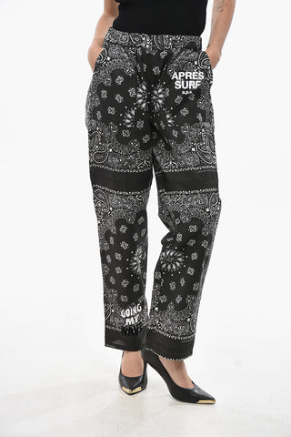 Baumwollhose TACATA mit Bandana-Muster
