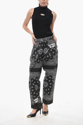 Baumwollhose TACATA mit Bandana-Muster