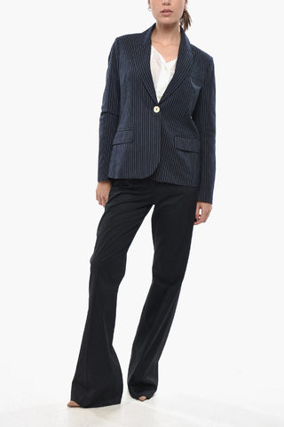 Blazer NICOLETTA in Cotone Gessato