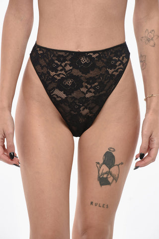 Slip mit hoher Taille O-LOVER aus Spitze