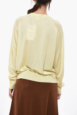 Pure Cashmere Crewneck Cardigan