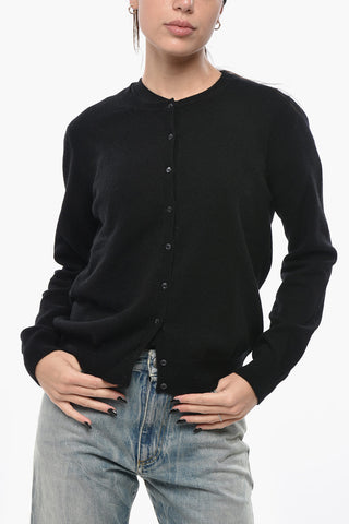 Crewneck Pure Cashmere Cardigan