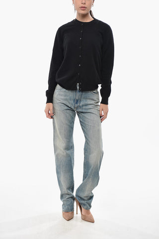 Crewneck Pure Cashmere Cardigan