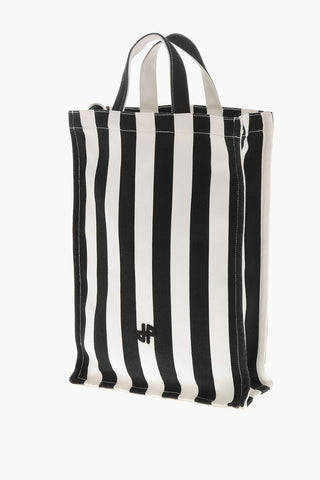 Canvas-Tote mit Awning-Streifen