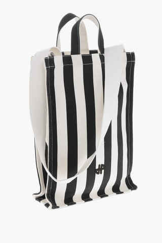 Canvas-Tote mit Awning-Streifen