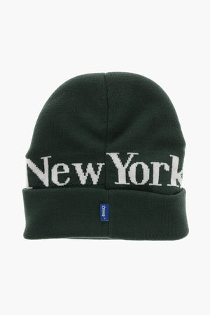 Beanie Hat with Jacquard Logo