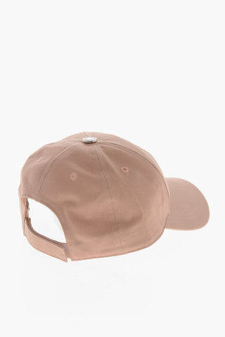 Baseballkappe aus Baumwolle mit Logo-Applikation