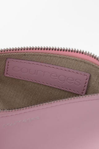 Leather Coin Purse PETITE with Wrist Strap