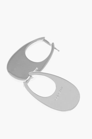 Silver Hoop Earrings