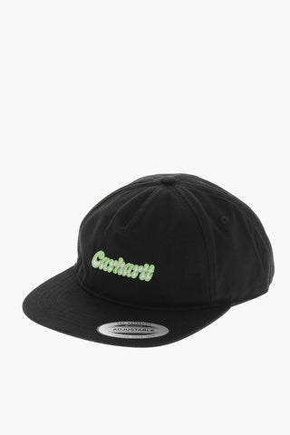 Canvas Baseball Cap with Embroidered Logo
