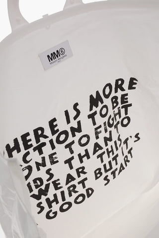 MM6 Nylon Shopping Bag THERE IS MORE