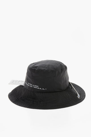 Nylon Bucket Hat With Strap