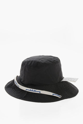 Nylon Bucket Hat With Strap