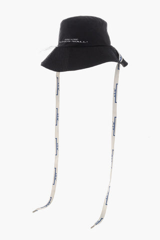Nylon Bucket Hat With Strap