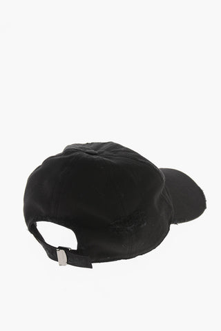 Canvas Baseball Cap with Metal Plaque