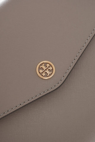 Textured Leather Handbag with Removable Shoulder Strap