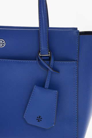 Shopper aus Kunstleder mit Doppelgriff