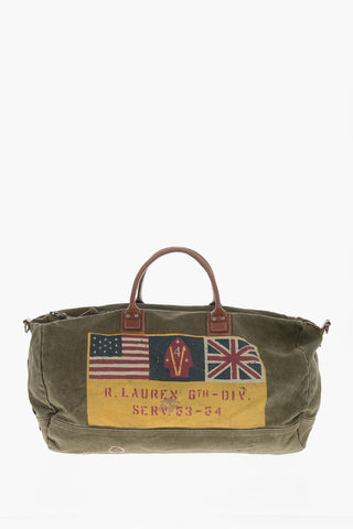 Borsa Viaggio ARMY in Canvas con Stampa
