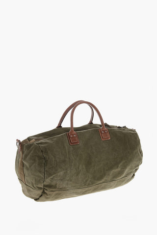 Borsa Viaggio ARMY in Canvas con Stampa