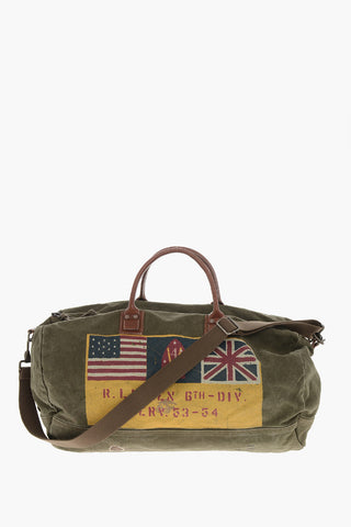Borsa Viaggio ARMY in Canvas con Stampa