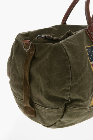 Borsa Viaggio ARMY in Canvas con Stampa