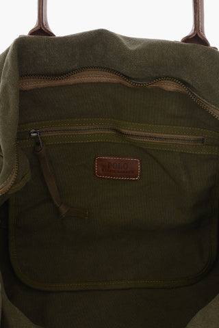 Borsa Viaggio ARMY in Canvas con Stampa