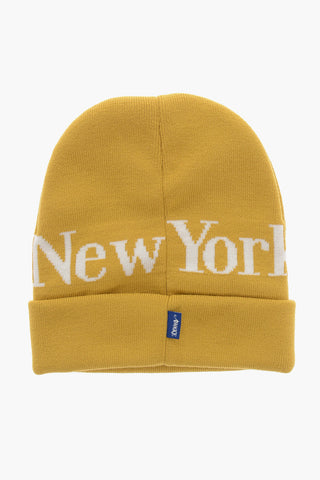 Cappello Beanie con Logo in Jacquard