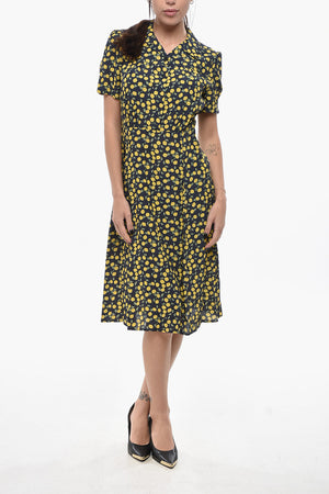 Chiffon Midi Shirt Dress ANGELE