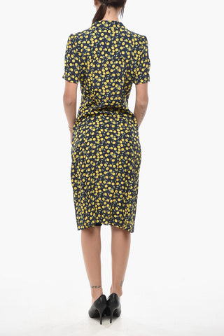 Chiffon Midi Shirt Dress ANGELE