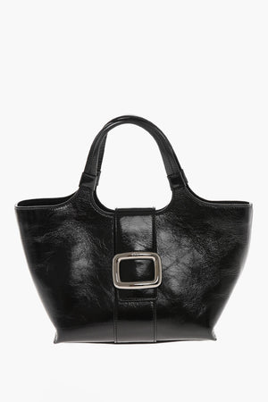 Mini Shiny Leather Bag