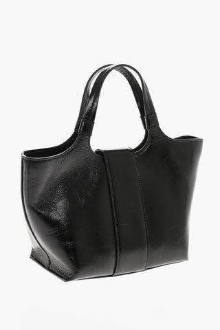 Mini Shiny Leather Bag