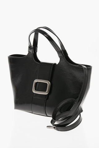 Mini Shiny Leather Bag