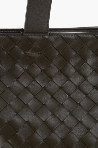 Tote Bag aus geflochtenem Leder