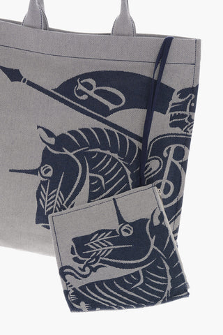 Maxi Tote Bag aus besticktem Stoff