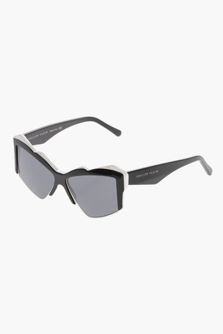 Oversized Schmetterlings-Sonnenbrille zweifarbig