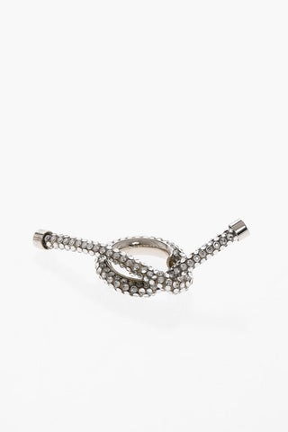 Ring KNOT with Crystals