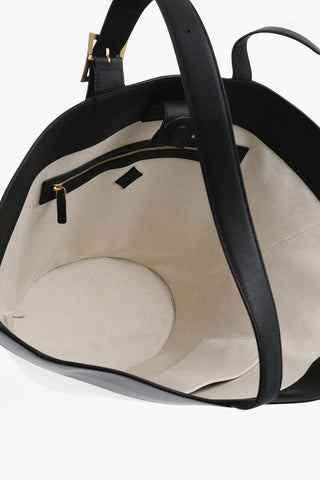Zweifarbige Tote-Bag mit Maxi-Logo vorne