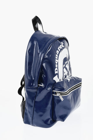 Rucksack aus Eco-Lack WAVE mit Print