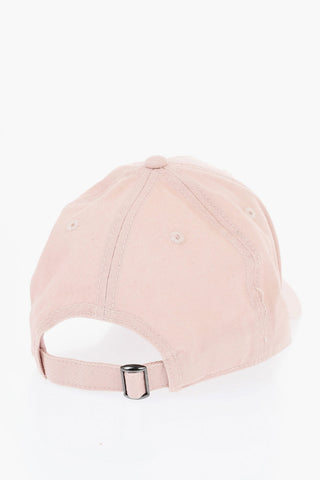 Cappello da Baseball in Cotone con Logo in Rilievo